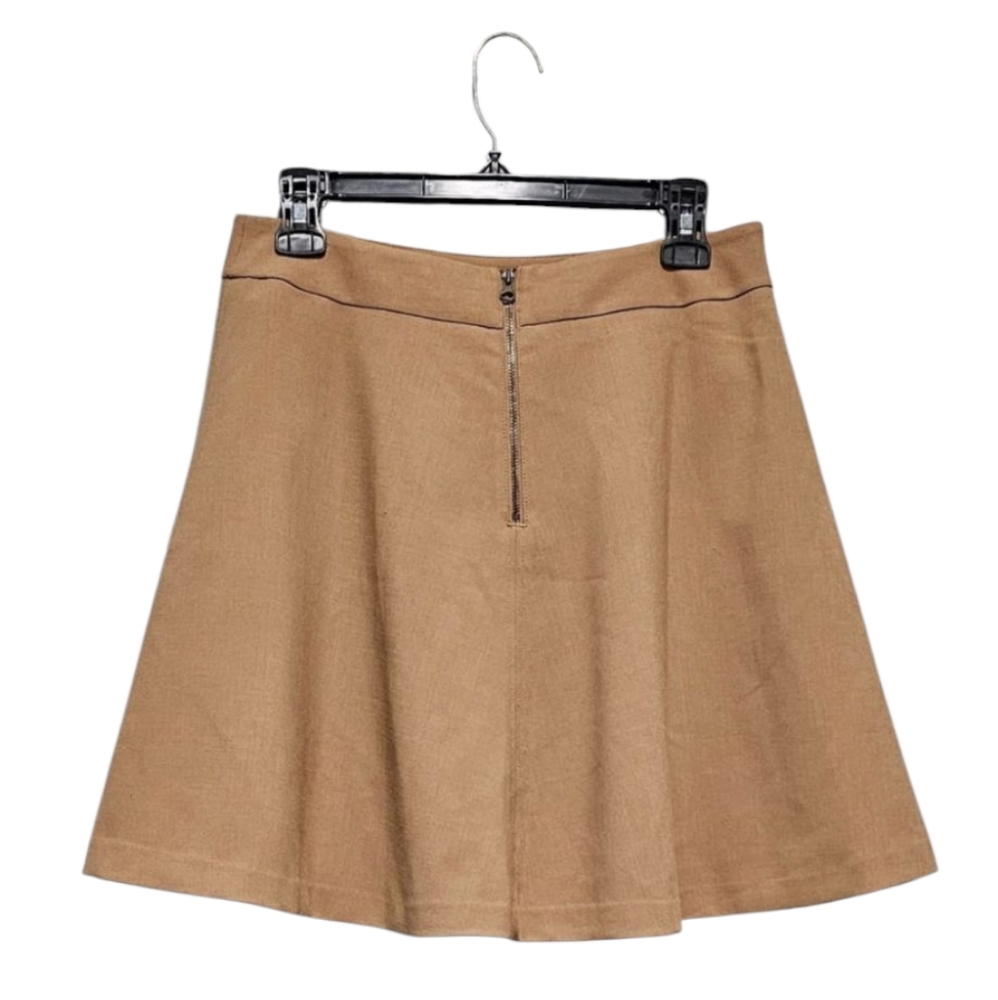 LOFT Tan Mini Skirt - Picture 2 of 6